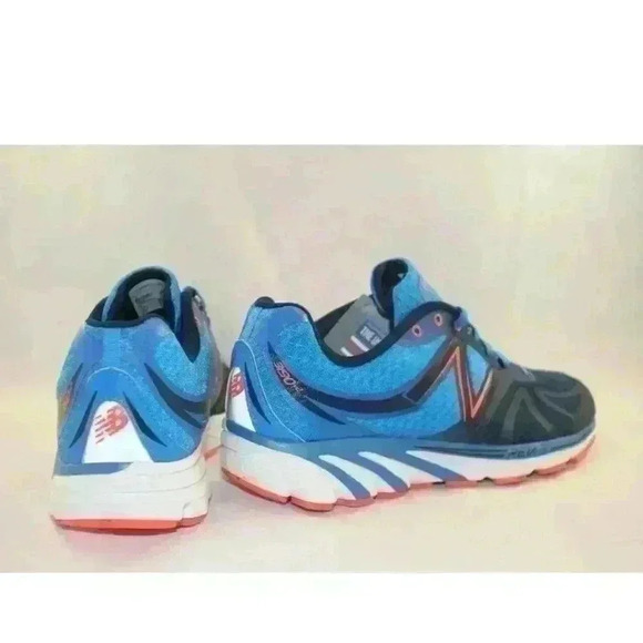 NEW BALANCE 3190v2 Athletic Sz 8 RevLite Blue Orange US Made Running Shoes NWOB - Picture 3 of 6